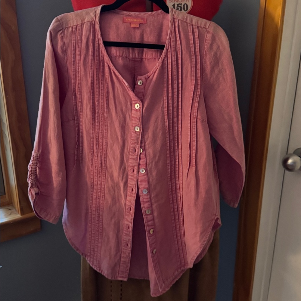 April Cornell Rose Blouse